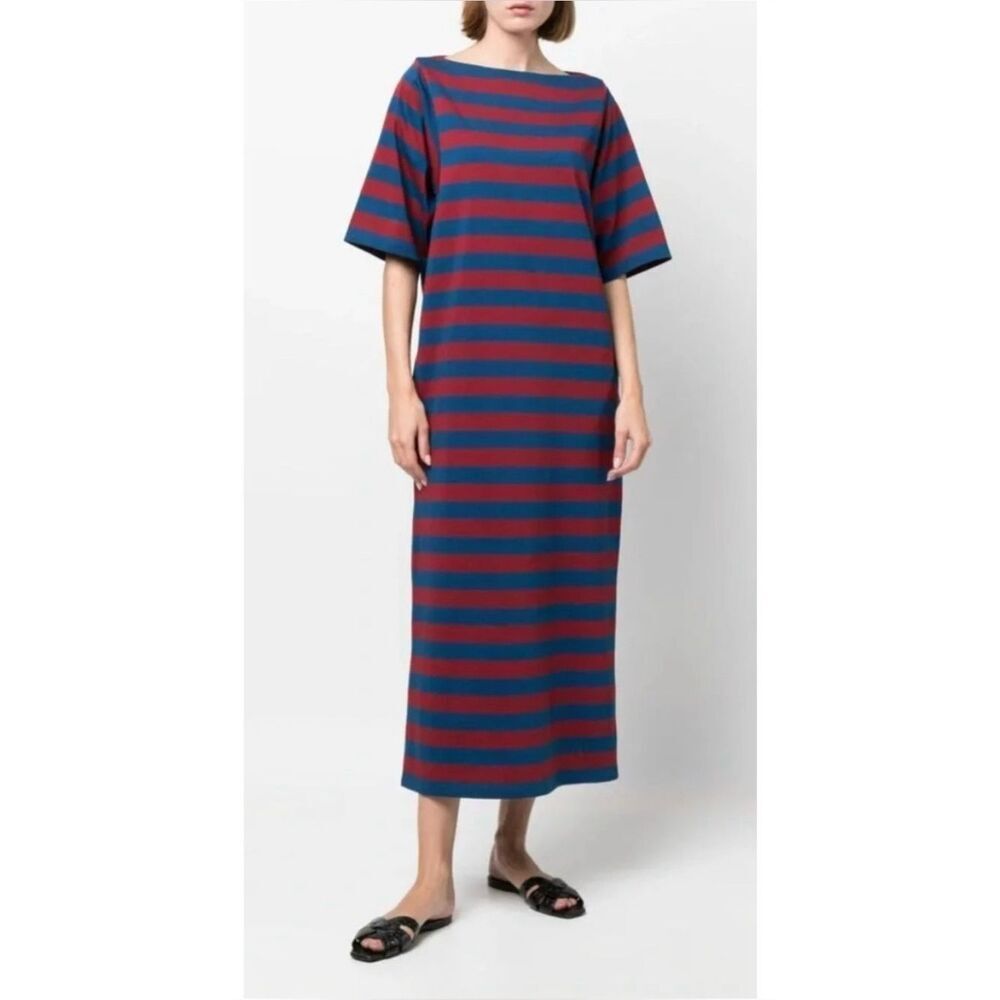 Tory Burch Striped Midi-Dress Size XS~ No Belt ~ Excellent